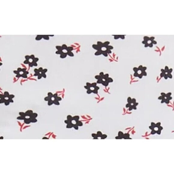 X By Gottex BNWOT "Rachel" Ankle Tights NEW Pull On "Polka Flower" - Picture 6 of 6